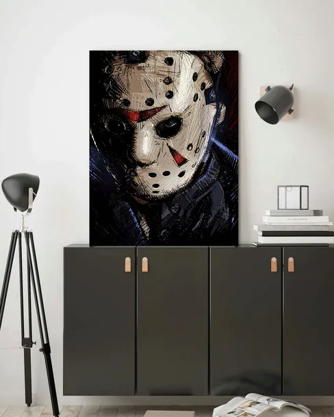 obraz-na-plotnie-jason-voorhees-40x60-stan-nowy