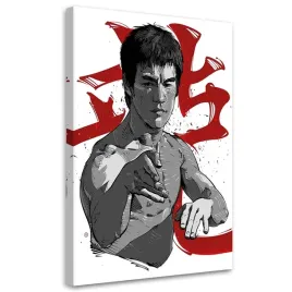 obraz-na-plotnie-bruce-lee-80x120