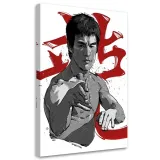 obraz-na-plotnie-bruce-lee-40x60