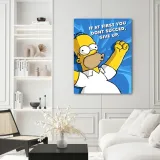 obraz-na-plotnie-homer-simpson-80x120-stan-nowy