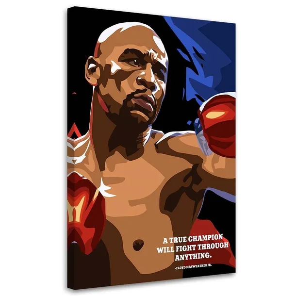 obraz-na-plotnie-floyd-mayweather-70x100