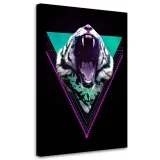 obraz-na-plotnie-bialy-tygrys-40x60