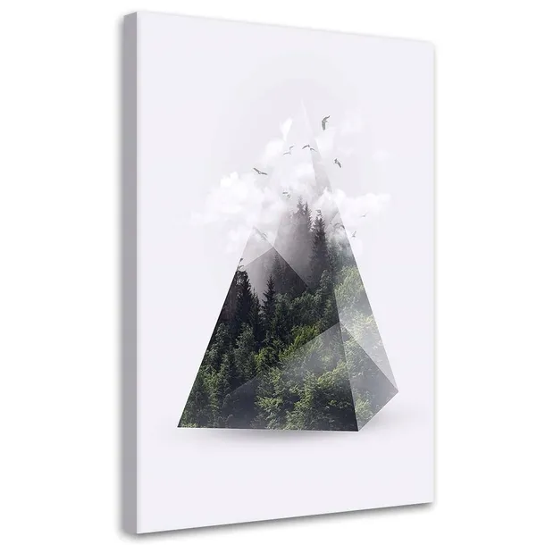 obraz-na-plotnie-las-w-krysztale-40x60