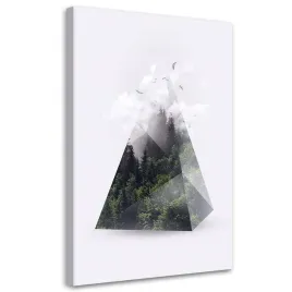 obraz-na-plotnie-las-w-krysztale-40x60