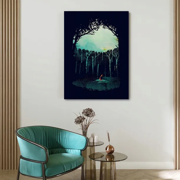 obraz-na-plotnie-koniec-biegu-40x60-stan-nowy