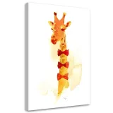 obraz-na-plotnie-elegancka-zyrafa-40x60