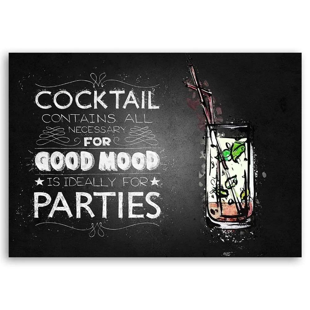 obraz-na-plotnie-canvas-drink-mint-julep-60x40