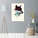 obraz-na-plotnie-morze-w-postaci-lisa-40x60-stan-nowy