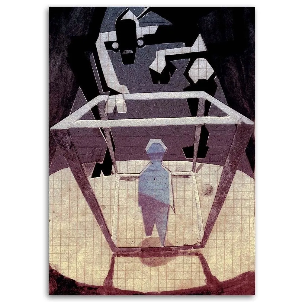obraz-na-plotnie-czlowiek-w-klatce-40x60
