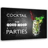 obraz-na-plotnie-canvas-napoj-drink-mohito-90x60