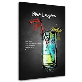 obraz-na-plotnie-canvas-koktajl-blue-lagoon-40x60