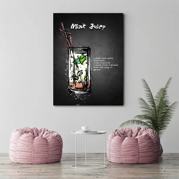 obraz-na-plotnie-canvas-koktajl-mint-julep-40x60-stan-nowy