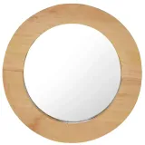 lustro-scienne-40-cm-drewno-tekowe-okragle