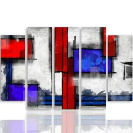 obraz-foto-5-czesci-owy-plotnie-abstrakcja-300x140