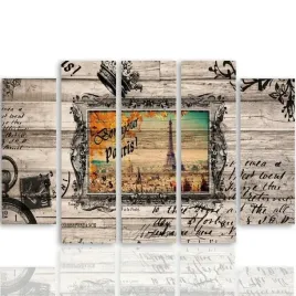 obraz-foto-5-czesci-owy-na-plotnie-paryz-300x140