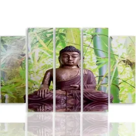 obraz-foto-5-czesci-owy-na-plotnie-budda-250x120