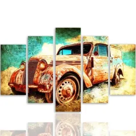 obraz-foto-5-czesci-owy-na-plotnie-auto-300x140