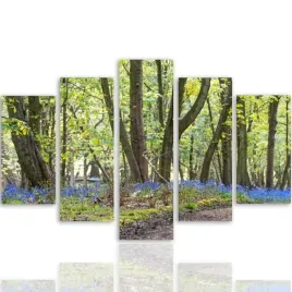 nowoczesny-obraz-foto-5-czesci-300x140-wiosna-park