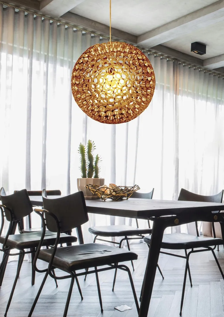 lampa-wiszaca-sufitowa-abazur-1x60w-e27-miedziany-stan-nowy