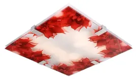 nowoczesny-szklany-plafon-40x40-czerwone-kwiaty
