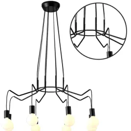 matowa-sufitowa-lampa-wiszaca-8x40w-e27-czarna
