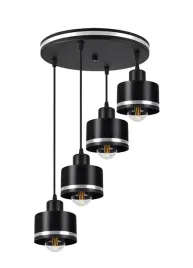 lampa-wiszaca-sufitowa-loft-talerz-4x-czarny-klosz