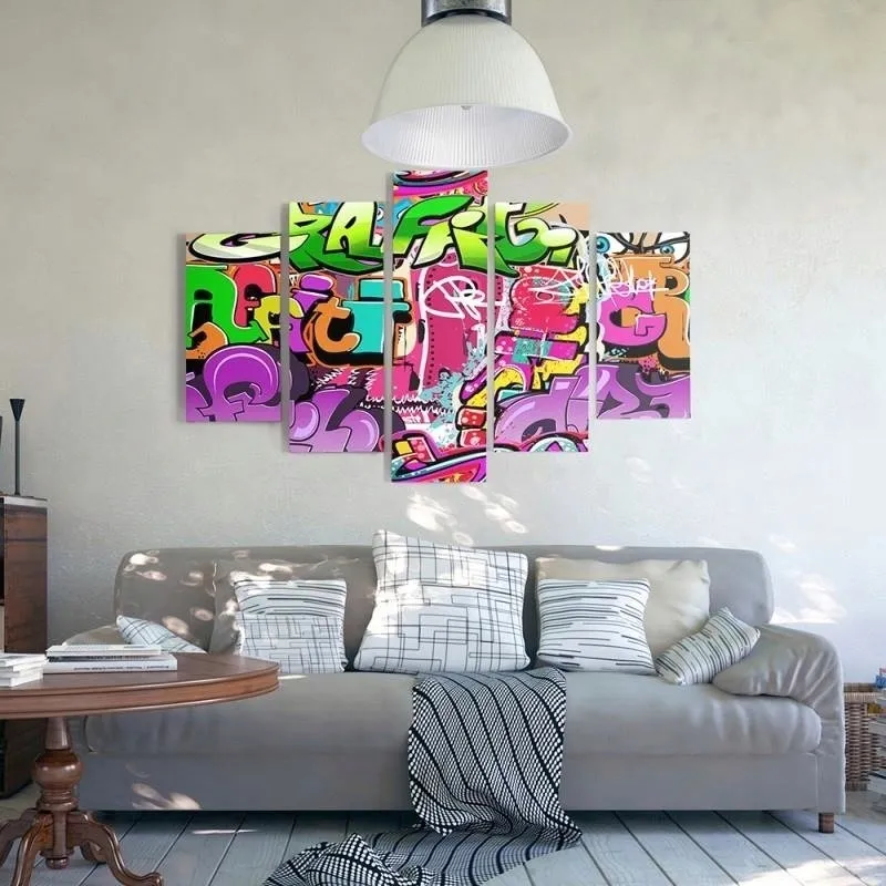 nowoczesny-obraz-5-czesci-plotno-canvas-graffiti