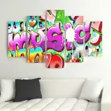 nowoczesny-obraz-5-czesci-plotno-canvas-graffiti-sposob-wykonania-druk-cyfrowy