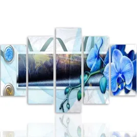 nowoczesny-obraz-5-czesci-canvas-motyw-storczyk-300x140