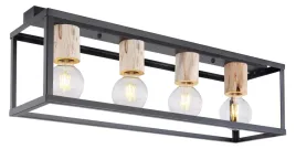 lampa-sufitowa-loft-czarna-szklany-klosz-40w-e27