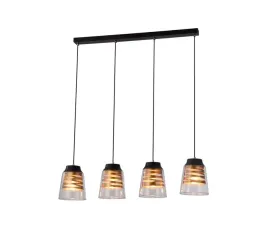 lampa-sufitowa-wiszaca-czarna-klosz-szklany-4x60w