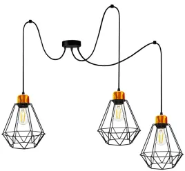 lampa-wiszaca-sufitowa-loft-3x-czarny-klosz-e27