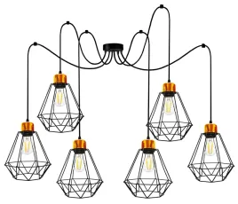 lampa-wiszaca-sufitowa-loft-6x-czarny-klosz-e27