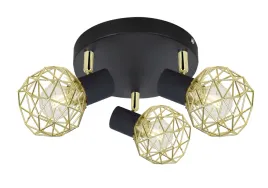lampa-sufitowa-plafon-czarna-zlota-3x40w-loft