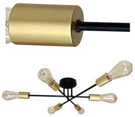 lampa-sufitowa-loft-czarna-zlota-bez-kloszy-6xe27