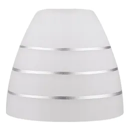 klosz-do-simpli-e27-matowy-mleczny-srebrne-paski