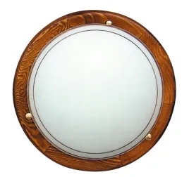 klasyczny-drewniany-plafon-okragly-lampa-sufitowa