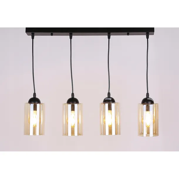 lampa-wiszaca-czarna-loft-4xe27-szklana-do-kuchni-informacje-dodatkowe-zarowki-w-zestawie