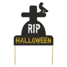 topper-papierowy-halloween-nagrobek-czarny-i-zloty-brokat-14x22-cm