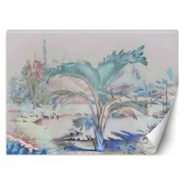 fototapeta-pastelowe-tropikalne-drzewo-andrea-haase-450x315