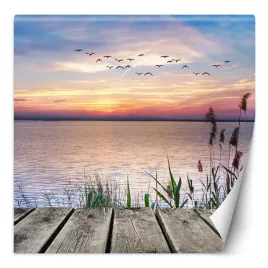 fototapeta-rozowe-niebo-nad-woda-300x300