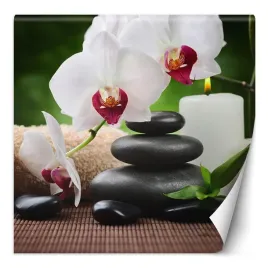 fototapeta-orchidea-swieczka-i-kamienie-zen-w-spa-300x300
