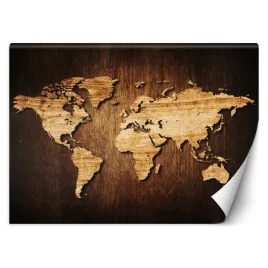 fototapeta-mapa-swiata-na-drewnie-450x315