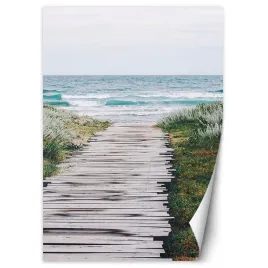 fototapeta-kladka-nad-morzem-200x280