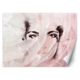 fototapeta-kobieta-roz-portret-450x315