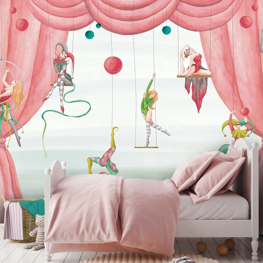 fototapeta-cyrk-akrobaci-100x70