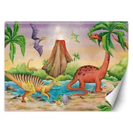 fototapeta-dinozaury-nad-jeziorem-254x184