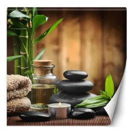 fototapeta-bambus-kamienie-zen-w-spa-200x200