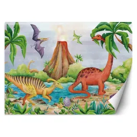 fototapeta-dinozaury-nad-jeziorem-350x245