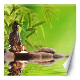 fototapeta-budda-swieczka-i-kamienie-zen-250x250